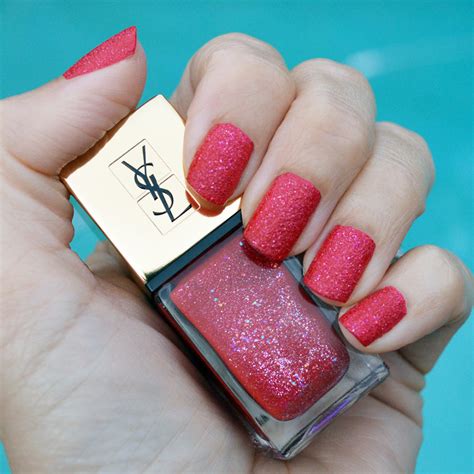 ysl red lights nail polish review|YSL holiday 2017 nail polish Dazzling Lights review.